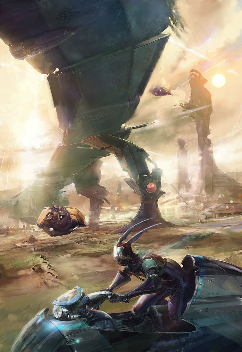 Illustration for article titled Spaceship Vs. Pirate Galleons, For The Ultimate Booty